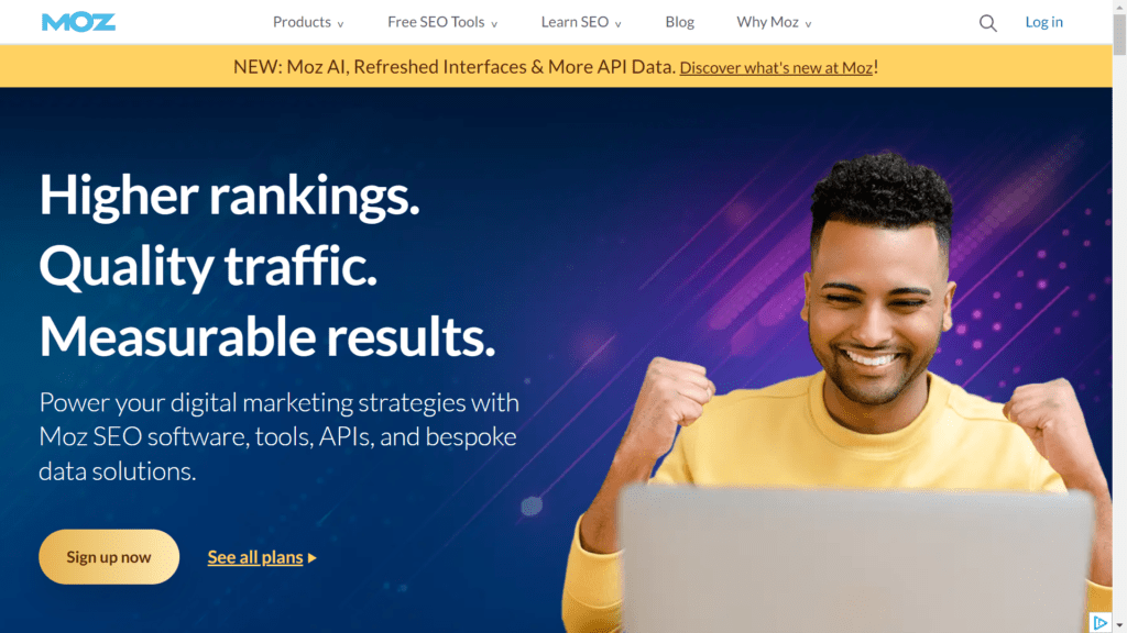 moz user interface