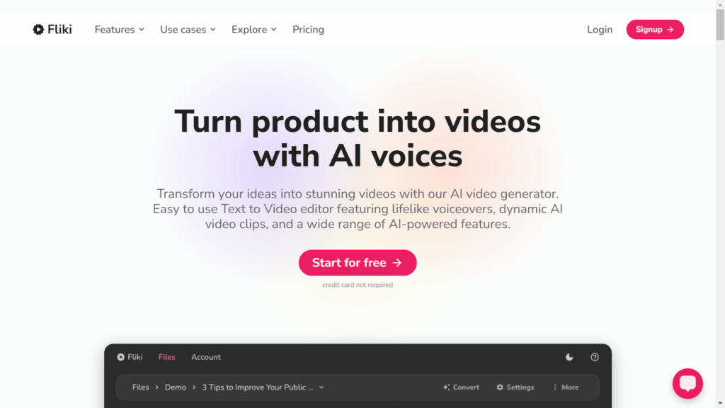 flick,ai user interface